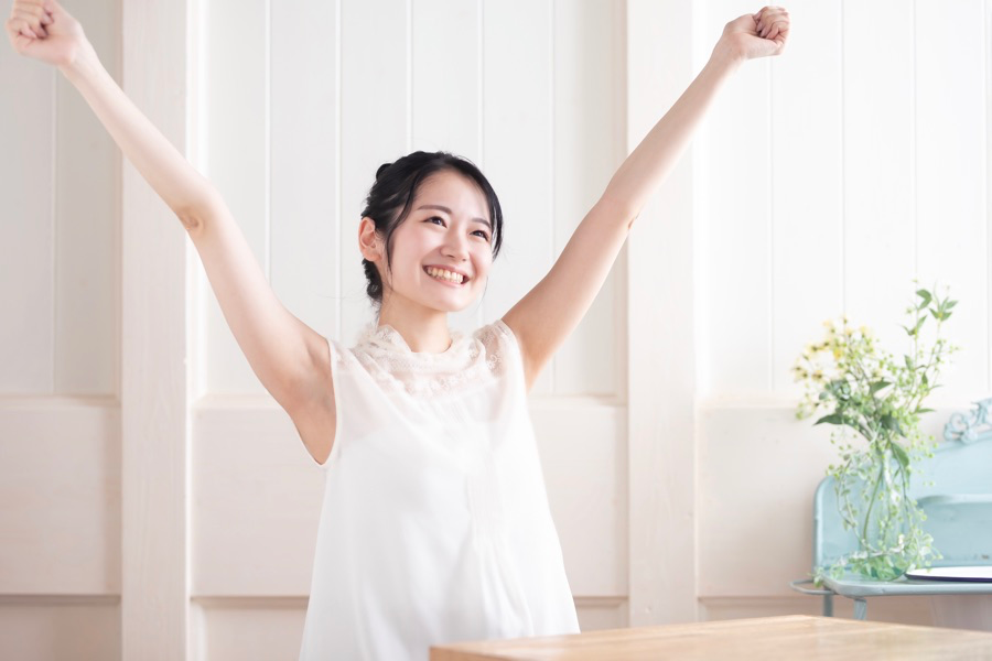 脱毛が終わったっぽい画像